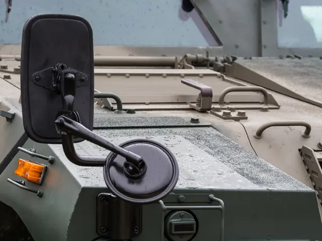 There is a jeep which is green in color.